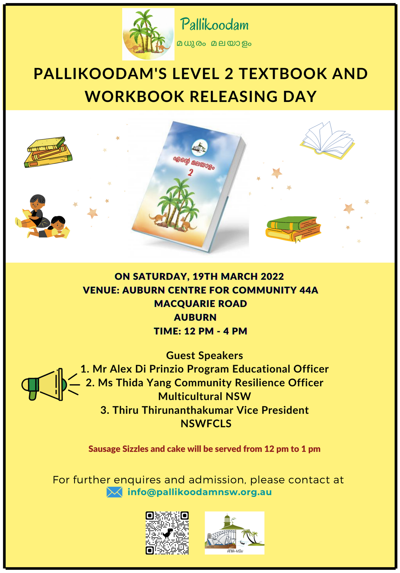 Pallikoodam’s Level 2 TextBook and Workbook Releasing Day